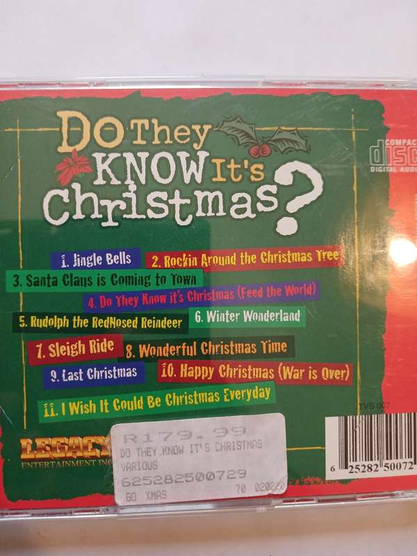 Do They Know It`s Christmas? CD, US