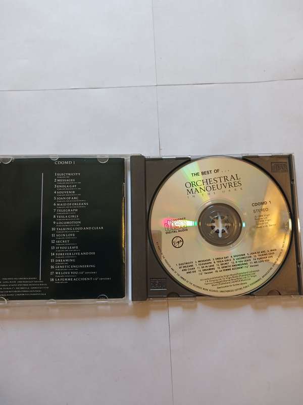Orchestral Manoeuvres in the Dark, The Best of OMD CD, Europe