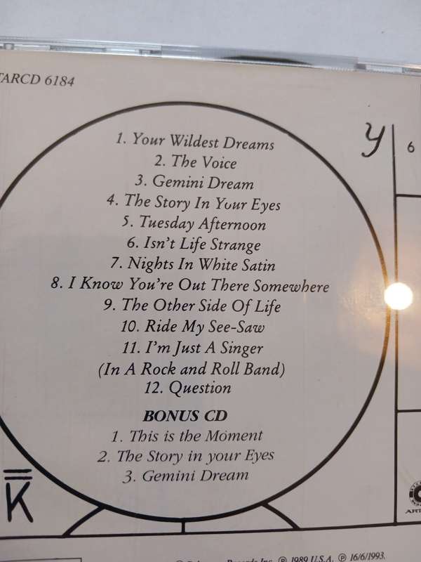 The Moody Blues, Greatest Hits, 2 x CD