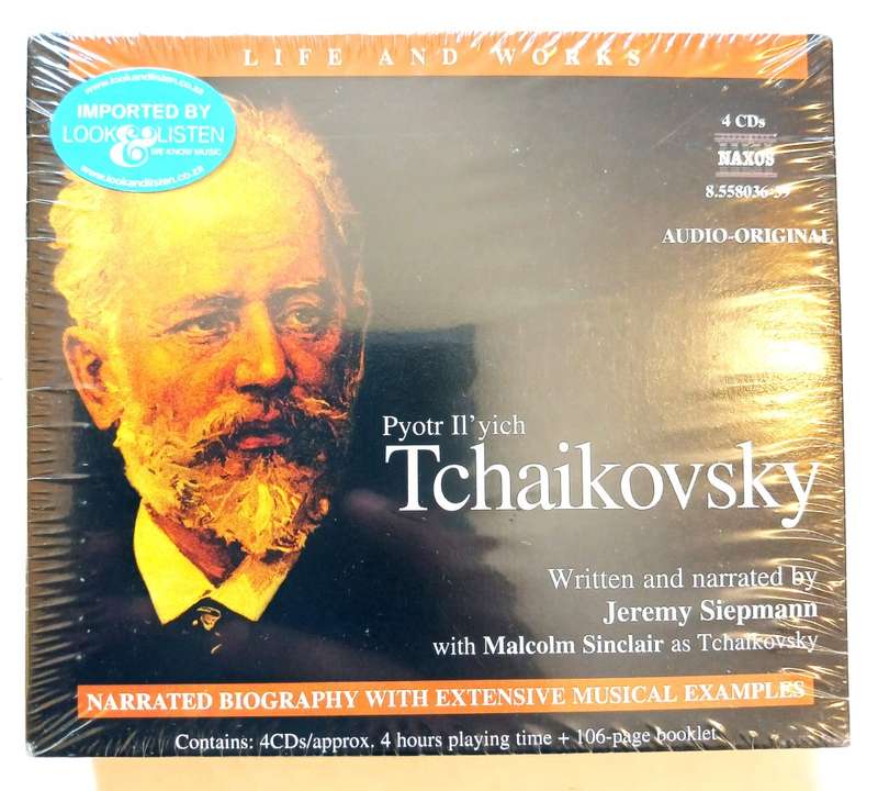 Tchaikovsky, Life and Works, 4 x CD, New, Sealed