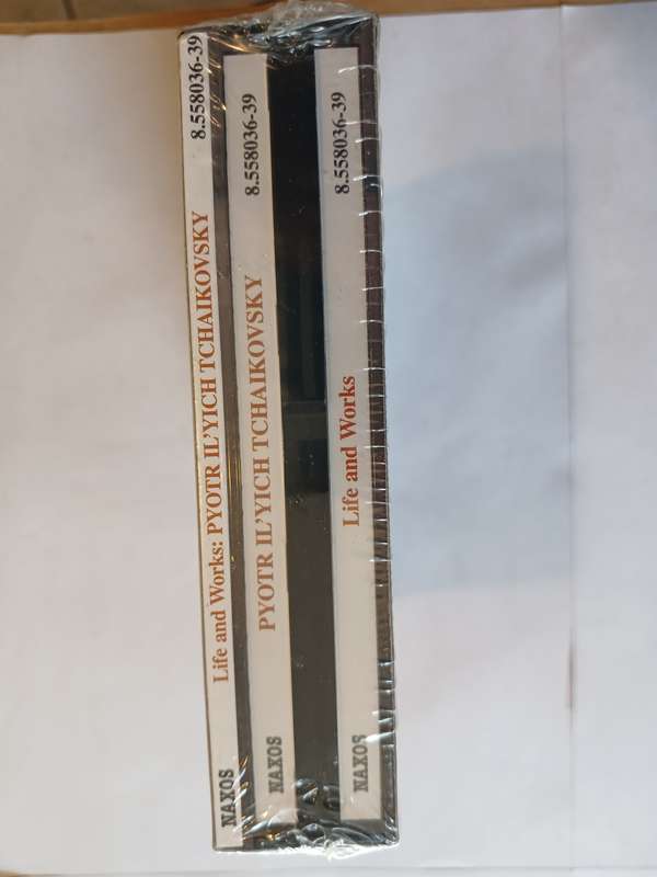 Tchaikovsky, Life and Works, 4 x CD, New, Sealed