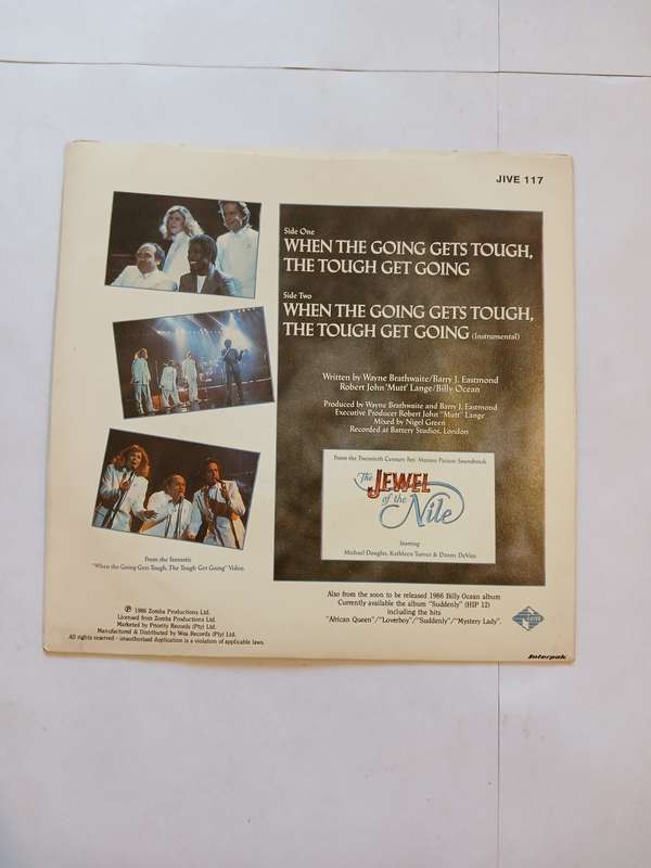 Billy Ocean, When the Going gets Tough, The Tough get Going, 7 single