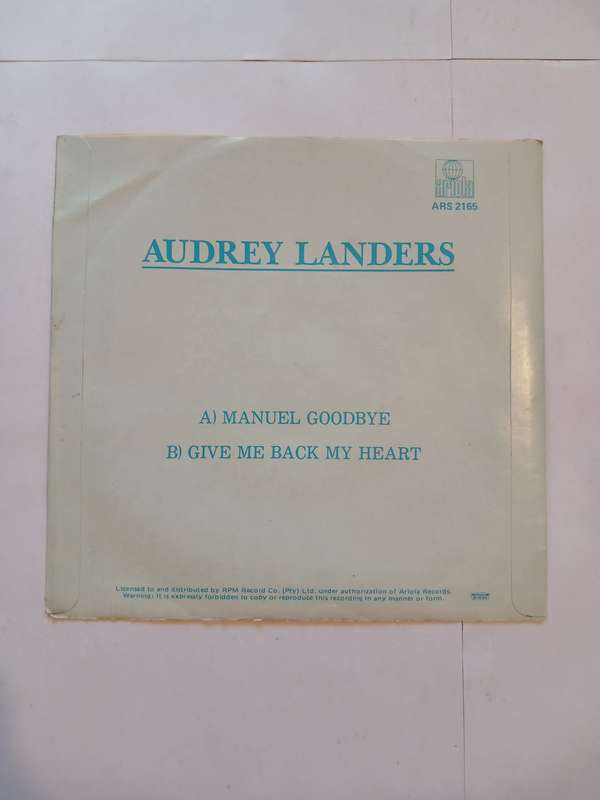 Aufrey Landers, Manual Goodbye, 7 single