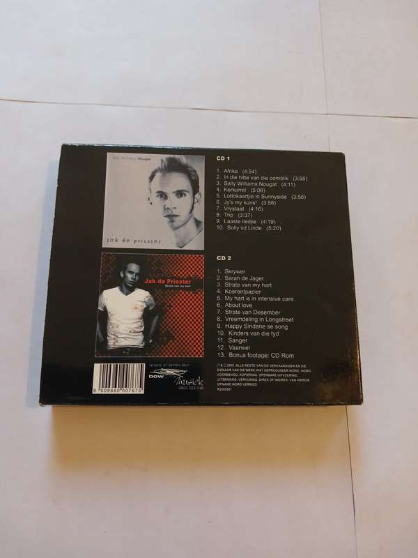 Jak de Priester, 2 x CD Boxset, Signed