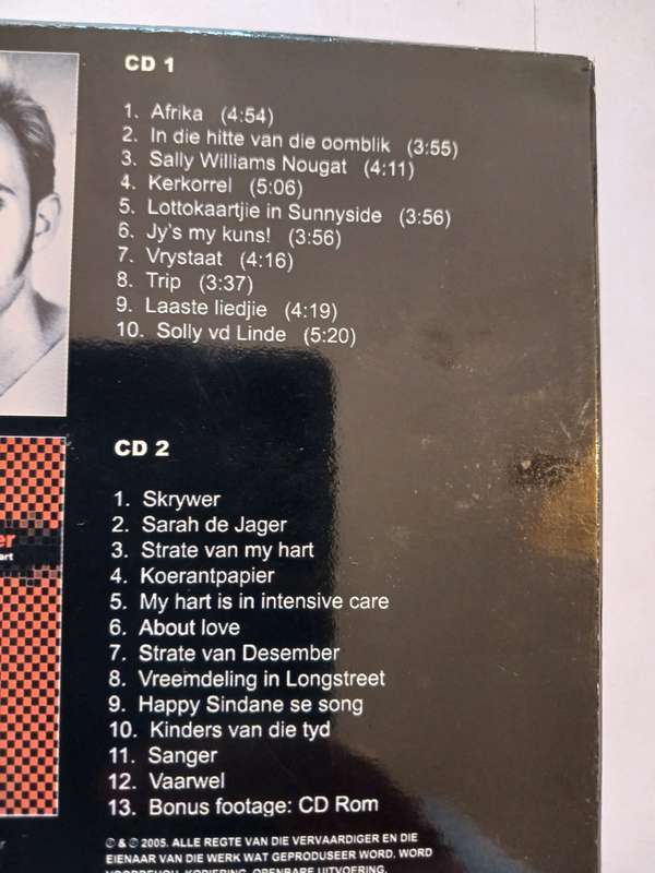Jak de Priester, 2 x CD Boxset, Signed