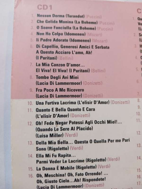 Luciano Pavarotti, Reflections, 2 x CD Boxset