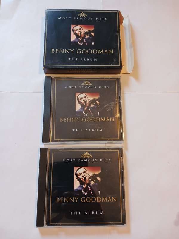 Benny Goodman, Most Famous Hits, The Album, 2 x CD Boxset