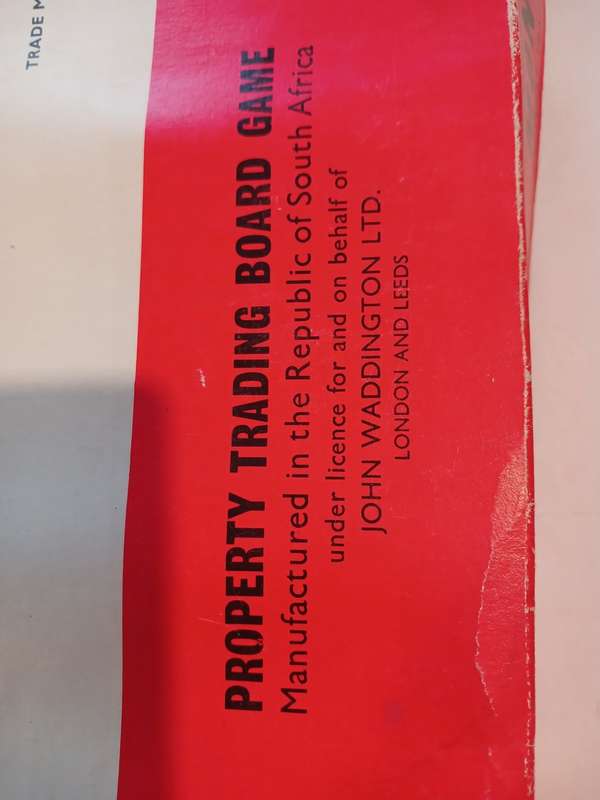 Vintage Monoploy Board Game, Bilingual