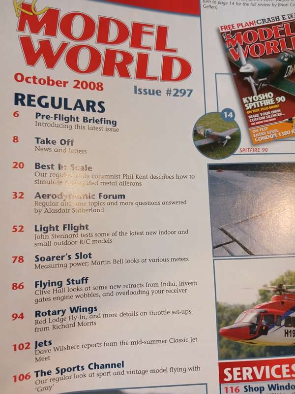 RC Model World, October 2008