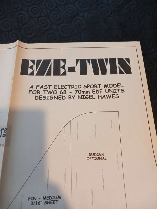 Eze-Twin designed by Nigel Hawes: Plan/Blueprint
