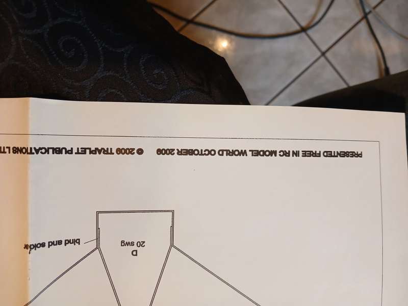 MW3401 Sopwith 1 1/2 Strutter IPS designed by Peter Rake: Plan/Blueprint