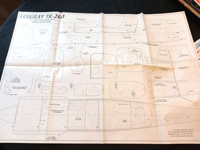 Feugray TR-260 designed by Peter Miller: Plan/Blueprint