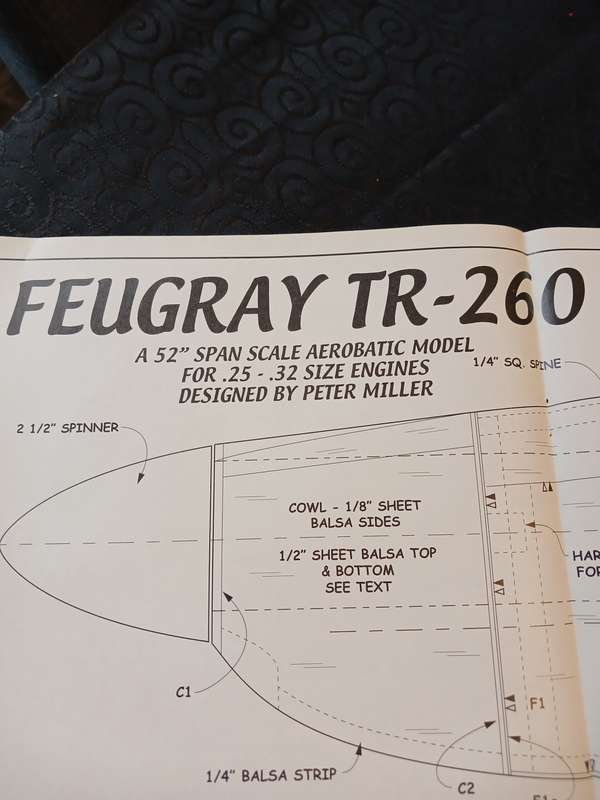 Feugray TR-260 designed by Peter Miller: Plan/Blueprint