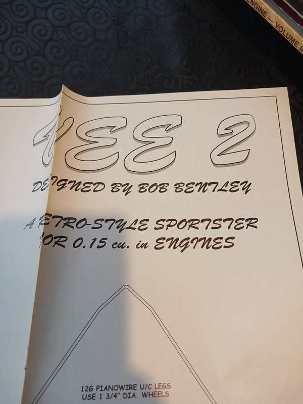 VEE 2 designed by Bob Bentley: Plan/Blueprint