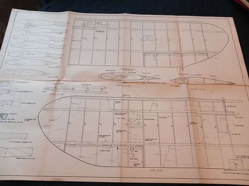 Gee Bee Racer: Plan/Blueprint