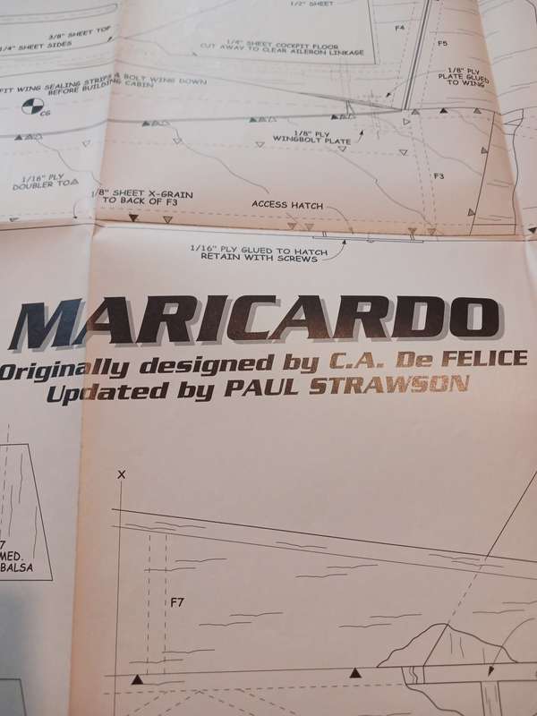 Maricardo designed by C.A. De Felice: Plan/Blueprint