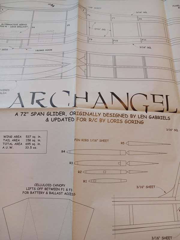 Archangel designed by Len Gabriels: Plan/Blueprint
