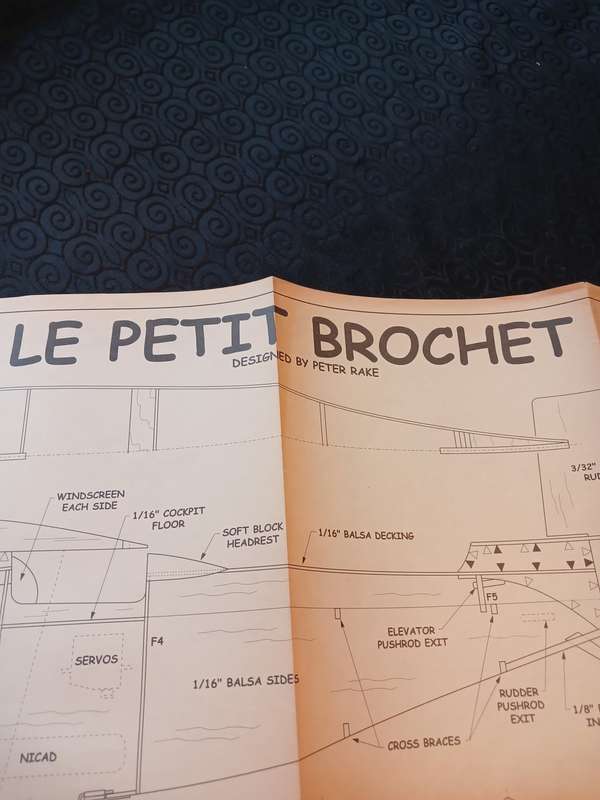 Le Petit Brochet designed by Peter Rake: Plan/Blueprint