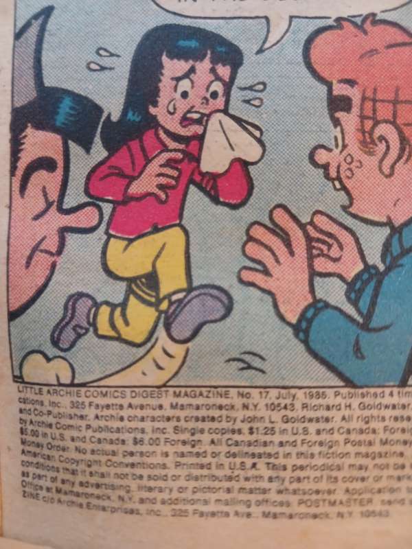 Little Archie Comics Digest No. 17