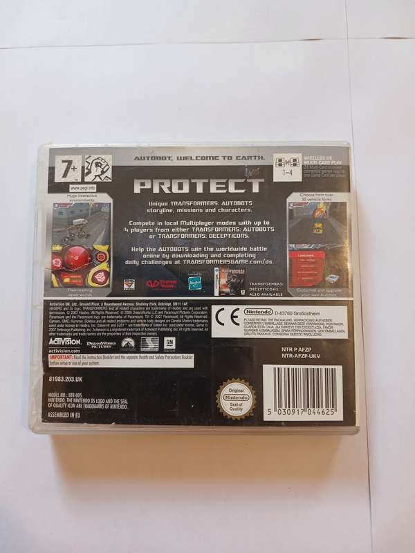 NintendoDS, Transformers Autobots