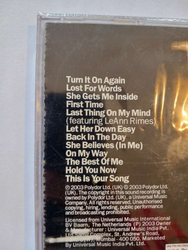 Ronan Keating, Turn It On CD