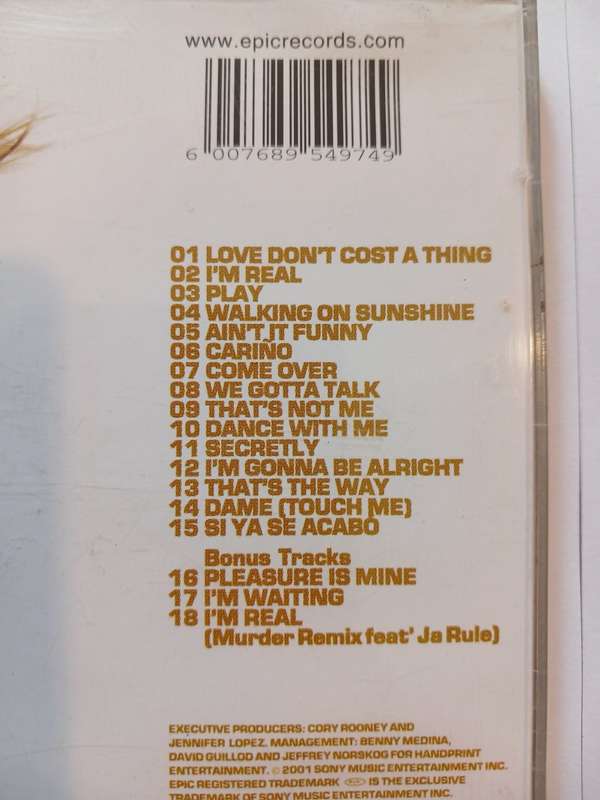Jennifer Lopez, JLo CD