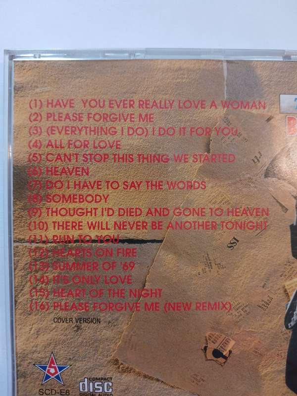 Bryan Adams, The Very Best Of CD