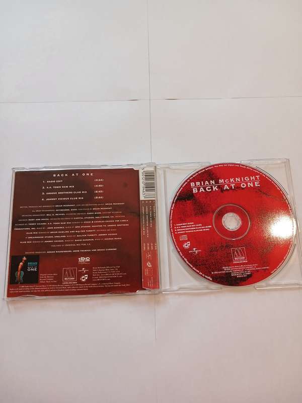 Brian McKnight, Back At One CD single