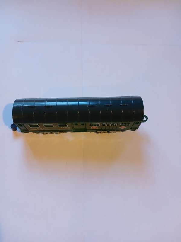 Model Trains, Green Train Car