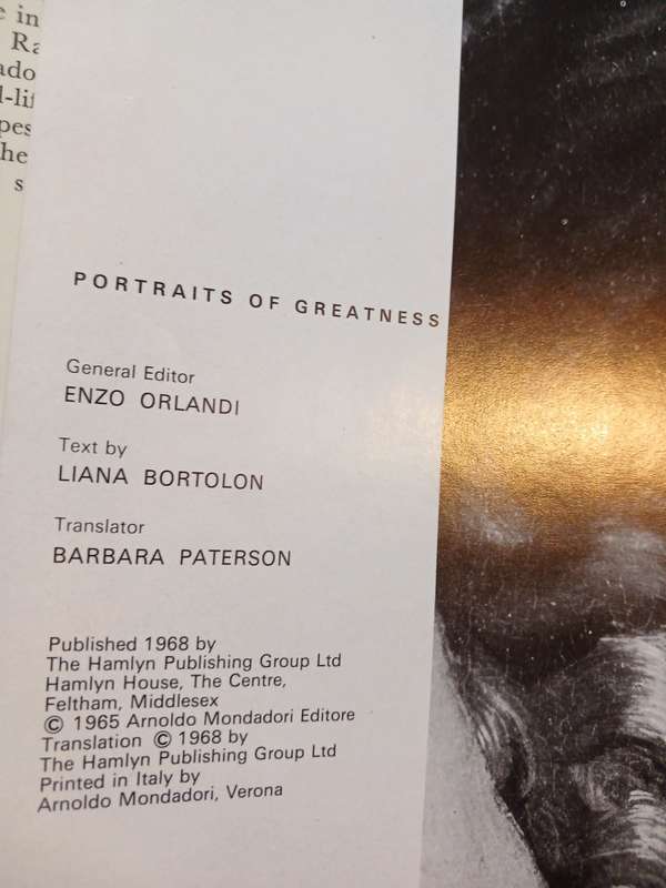 The Life and Times of Raphael, Portraits of Greatness, HC