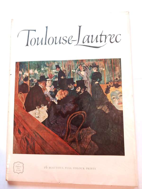 Toulouse-Lautrec, An Express Art Book, 16 Beautiful Full Colour Prints, 1960