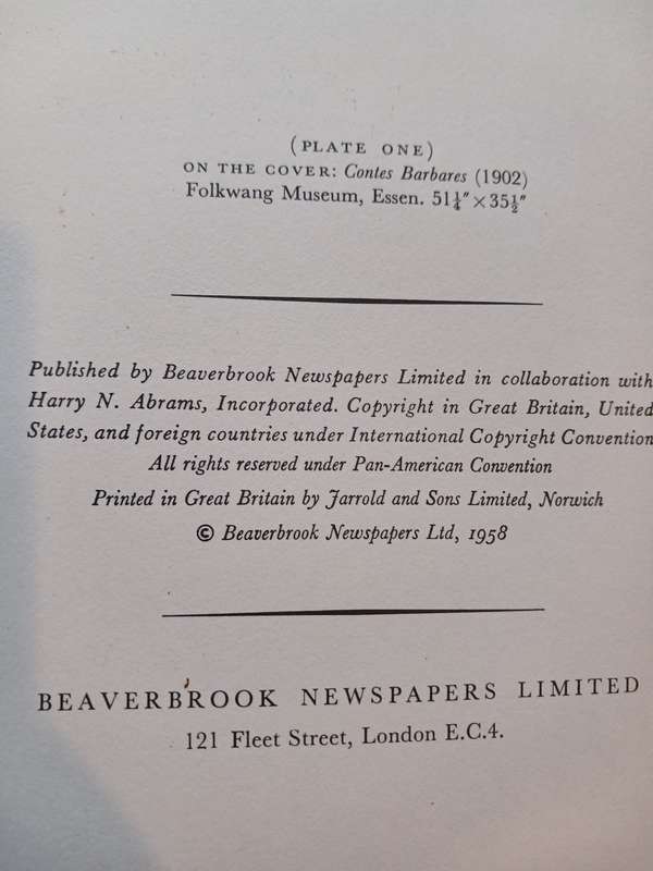 Gauguin, An Express Art Book, 16 Beautiful Full Colour Prints, 1958