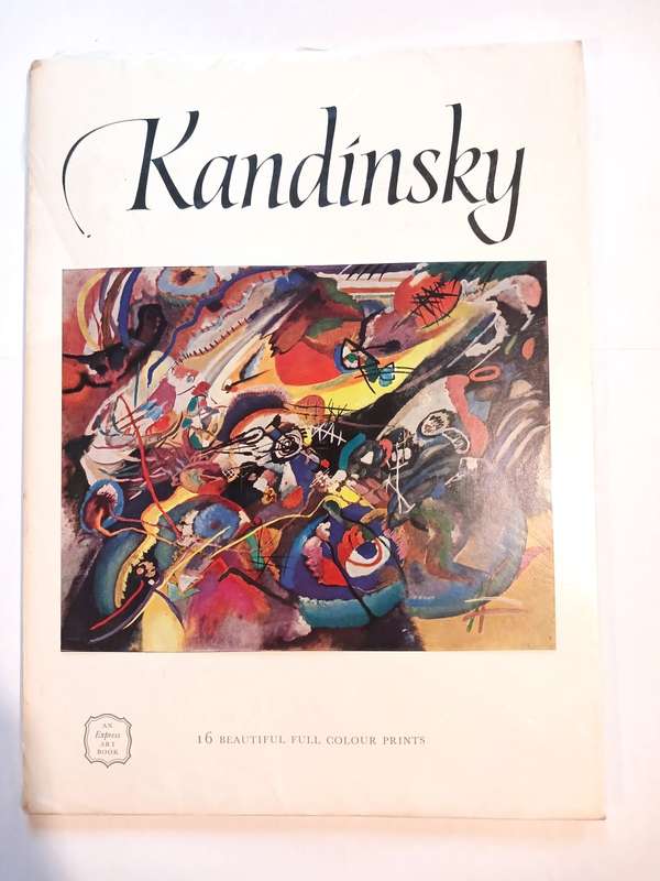 Kandinsky, An Express Art Book, 16 Beautiful Full Colour Prints, 1960