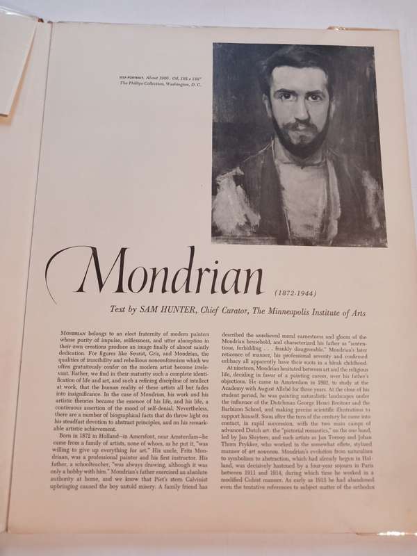 Mondrian, An Express Art Book, 16 Beautiful Full Colour Prints, 1959