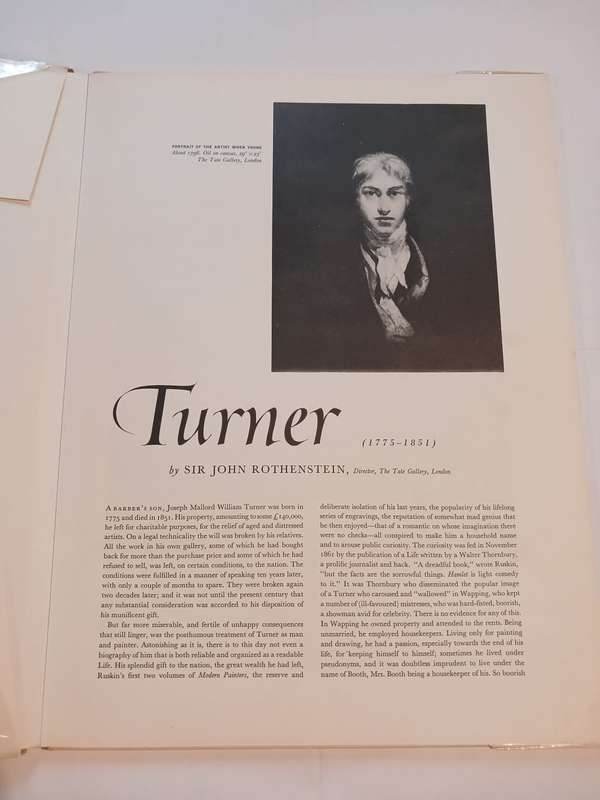Turner, An Express Art Book, 16 Beautiful Full Colour Prints, 1960