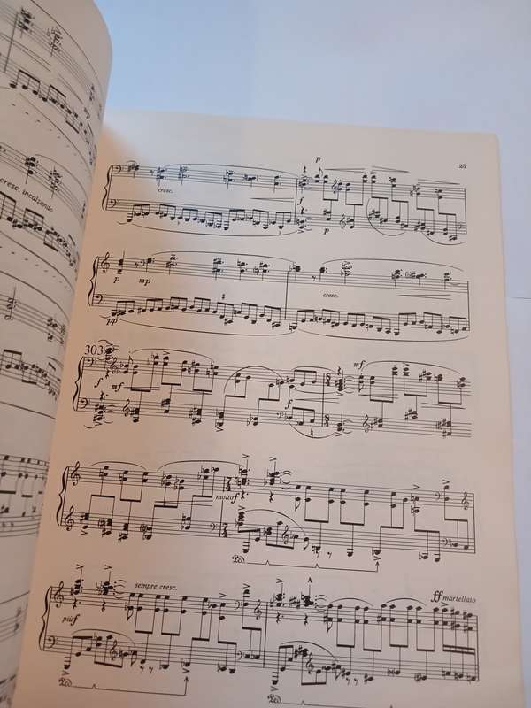 Arnold Van Wyk, Night Music - Nagmusiek, Piano Solo - Klaviersolo, Sheet Music
