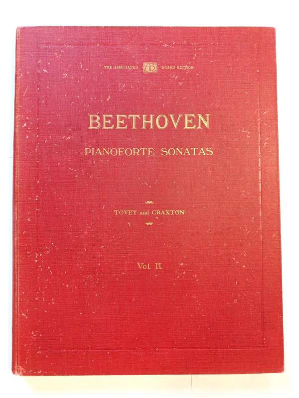 Beethoven, Pianoforte Sonatas Vol. II, Tovey and Craxton
