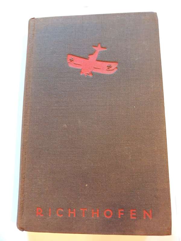 Richthofen, Der Rote Kampfflieger 1933, Hardcover, The Red Fighter Pilot, German