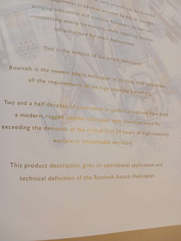 Rooivalk Attack Helicopter, A Complete Operational and Technical Description