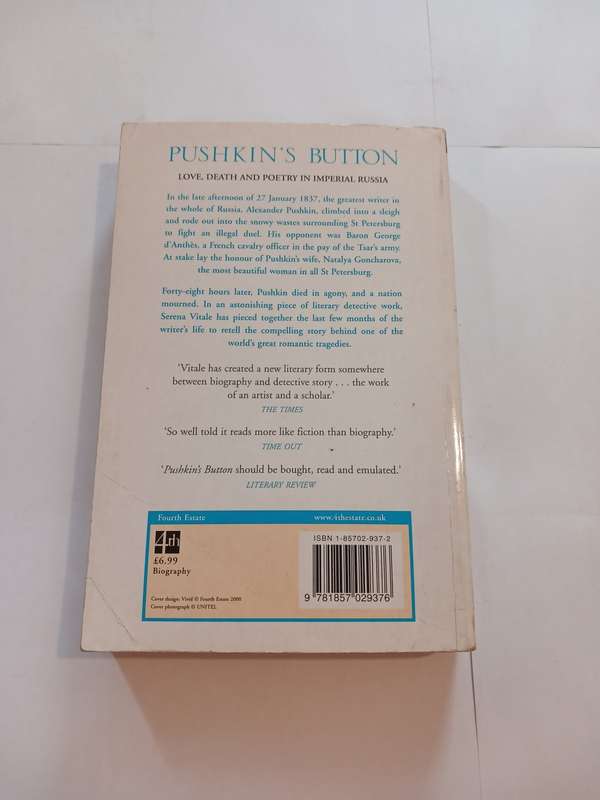 Pushkin`s Button by Serena Vitale