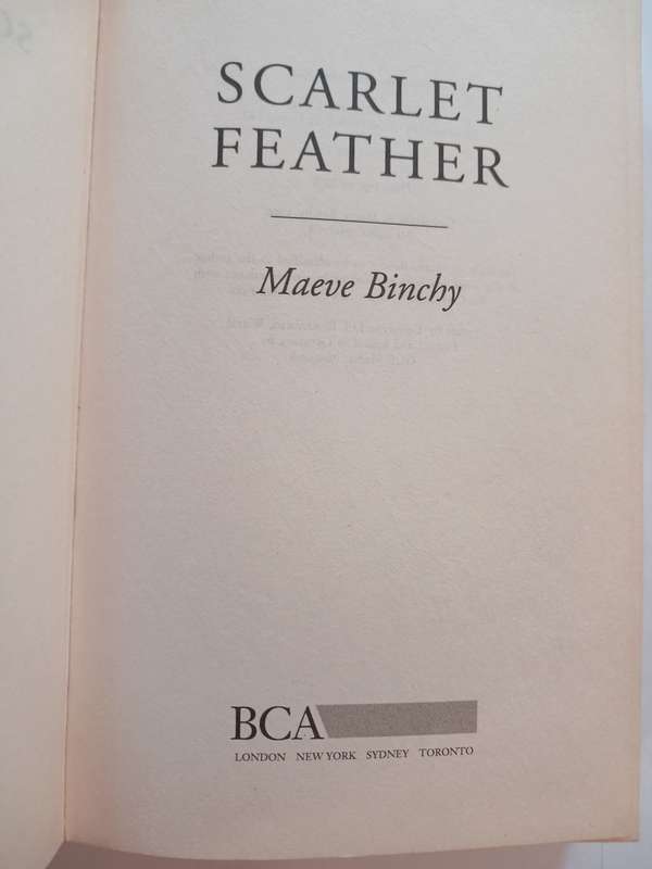 Scarlet Feather by Maeve Binchy