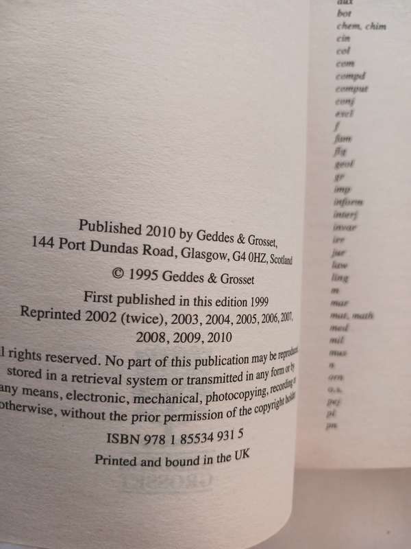 French-English / English-French Dictionary
