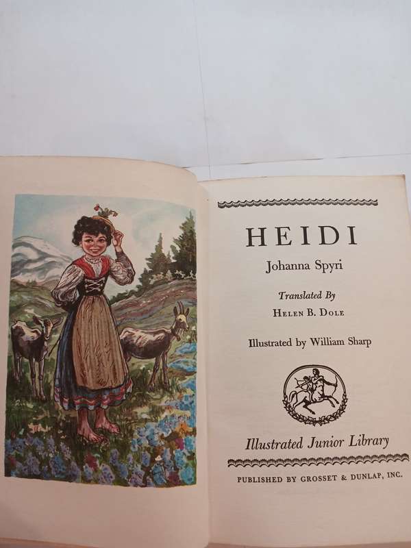 Heidi by Johanna Spyri, 1945