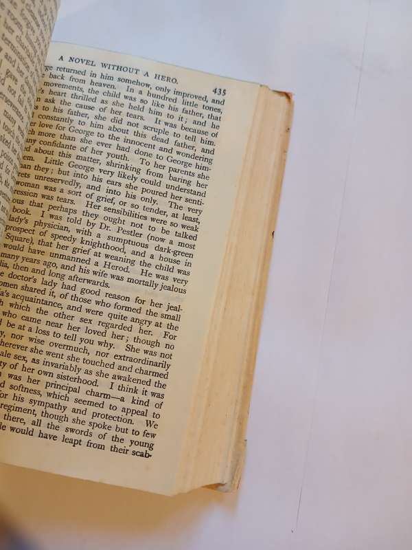 Vanity Fair, A Novel Without a Hero by W.M. Thackeray published by Thomas Nelson & Sons