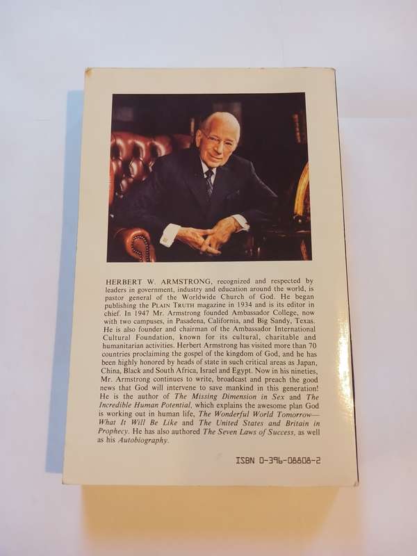 Mystery of the Ages by Herbert W. Armstrong