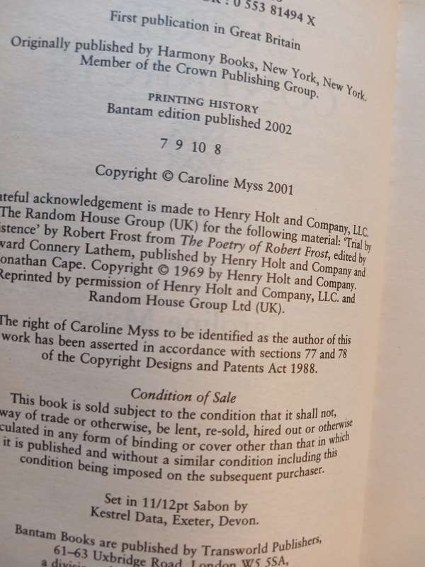 Sacred Contracts, Awakening Your Divine Potential by Caroline Myss