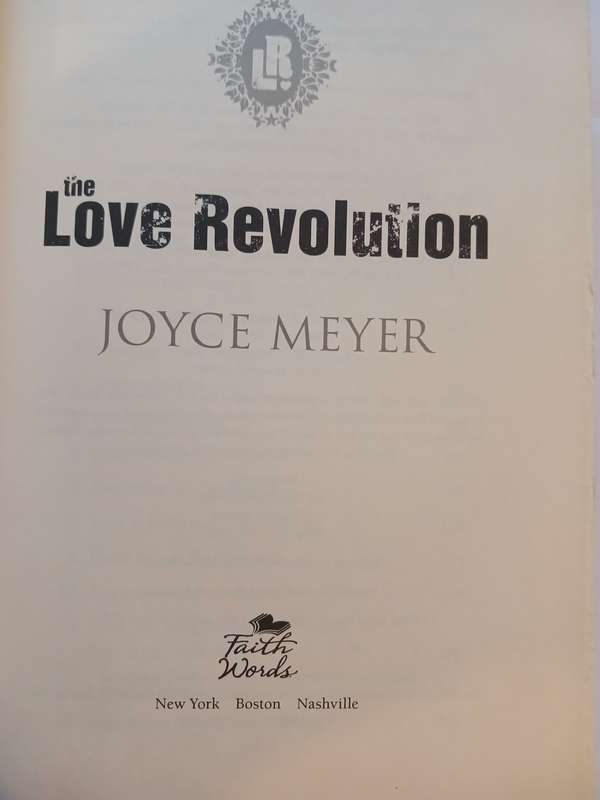 The Love Revolution by Joyce Meyer