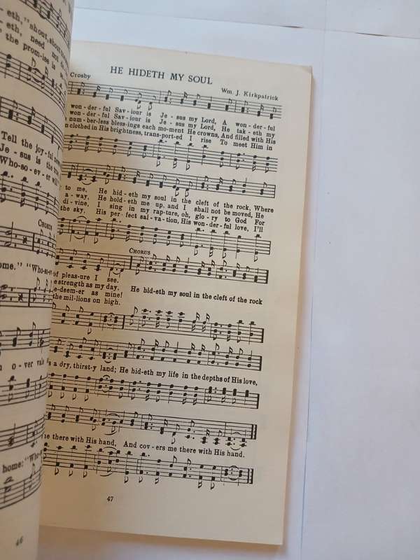 Crusade Song Book, Billy Graham compiled  by Cliff Barrows, Sheetmusic