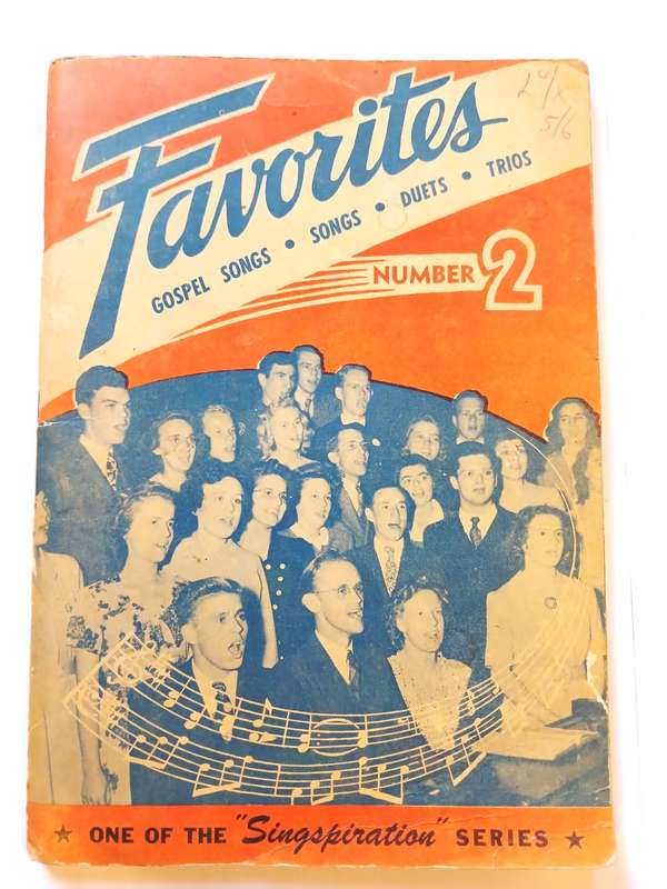 Favourites Number 2 compiled by Alfred B. Smith, Gospel Songs, Sheetmusic, 1946
