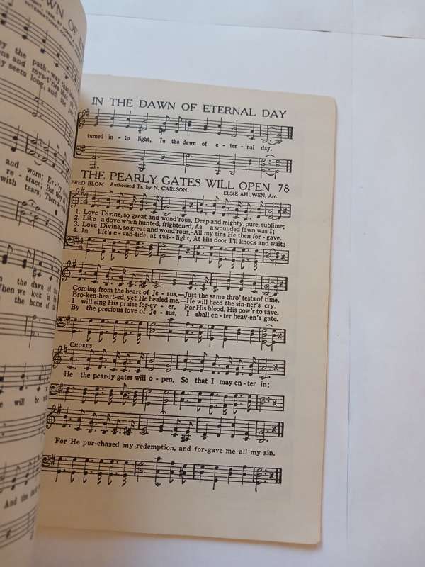 Favourites Number 2 compiled by Alfred B. Smith, Gospel Songs, Sheetmusic, 1946